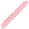 Crystal Jellies - Jr. 12" Double Dong - Pink