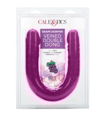 Veined Double Dong - Grape