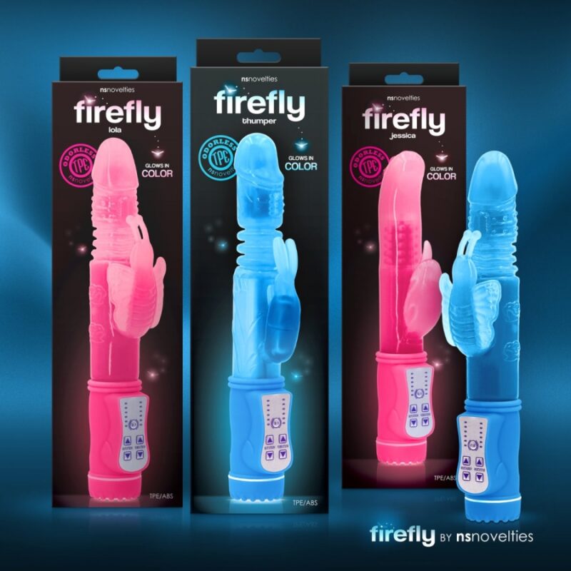 Firefly - Jessica Glow Rotating Dolphin Dual Vibe