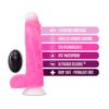Blush - Neo Elite - 360 Degree Gyration - 8" Rotating Dildo