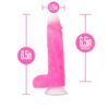 Blush - Neo Elite - 360 Degree Gyration - 8" Rotating Dildo