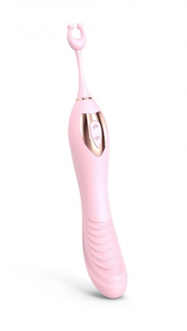 LoveToLove - O Mega Dual Ended Vibe - Baby Pink