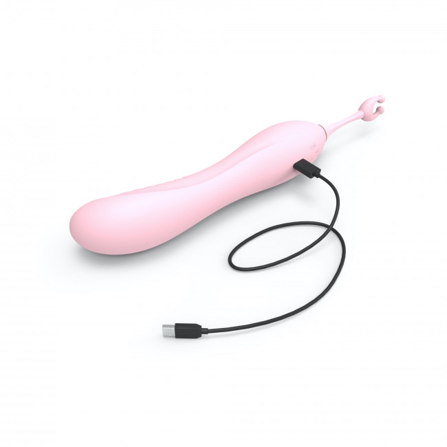 LoveToLove - O Mega Dual Ended Vibe - Baby Pink