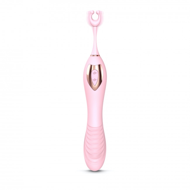 LoveToLove - O Mega Dual Ended Vibe - Baby Pink