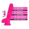 Blush - Neo Elite - 9" Silicone Dual Density Cock With Balls