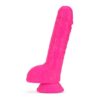 Blush - Neo Elite - 9" Silicone Dual Density Cock With Balls