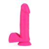 Blush - Neo Elite - 8" Silicone Dual Density Cock With Balls