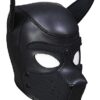 Shots - Ouch! - Neoprene Puppy Hood - Black