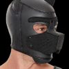 Shots - Ouch! - Neoprene Puppy Hood - Black