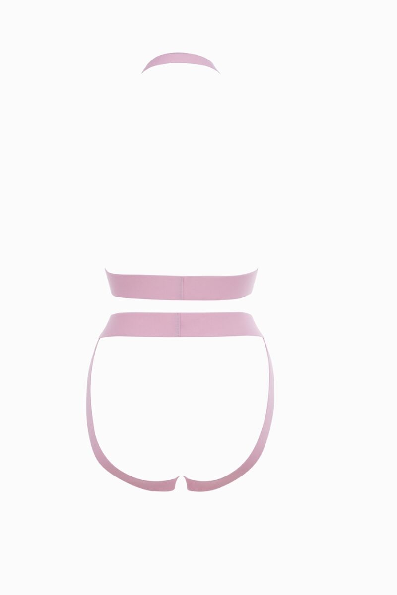 Kitten - I'm Yours Open Halter Teddy - Pink