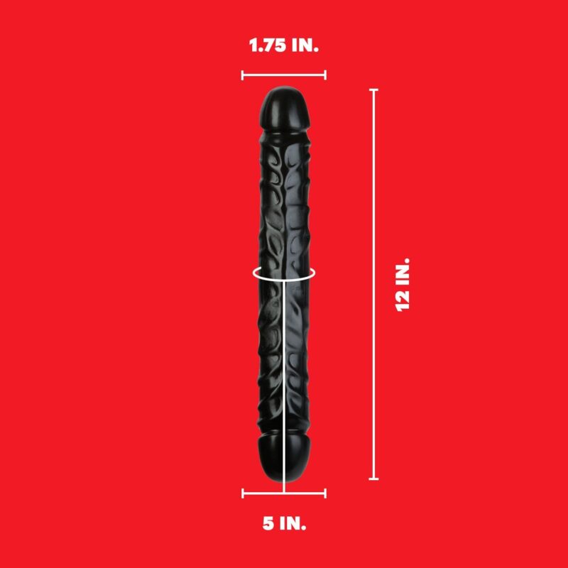 Doc Johnson - Jr. 12" Double Header Bender - Black