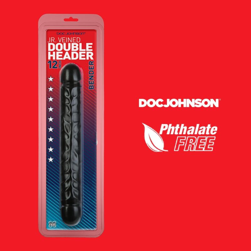 Doc Johnson - Jr. 12" Double Header Bender - Black