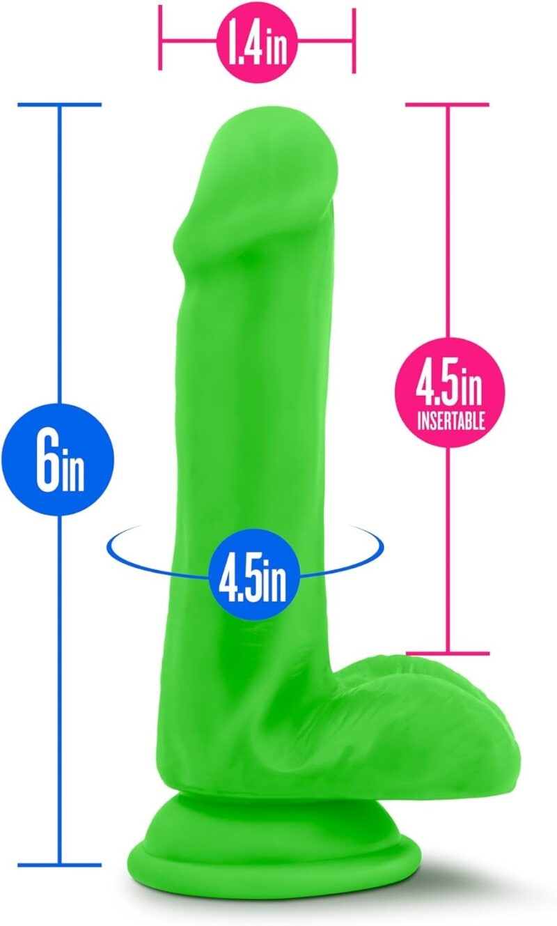 Blush - Neo - Dual Density 6.5" Cock With Balls