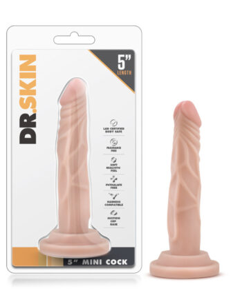 Blush - Dr. Skin - Realistic Cock - Basic 5 Inch Mini Cock
