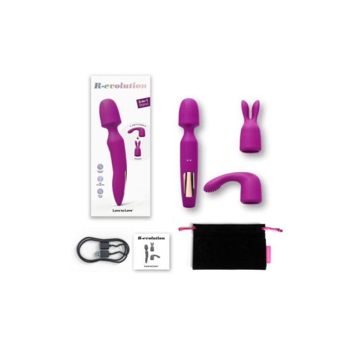 LoveToLove - R-evolution 3-in-1 Wand