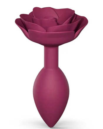 LoveToLove - Open Roses Silicone Plug - Medium