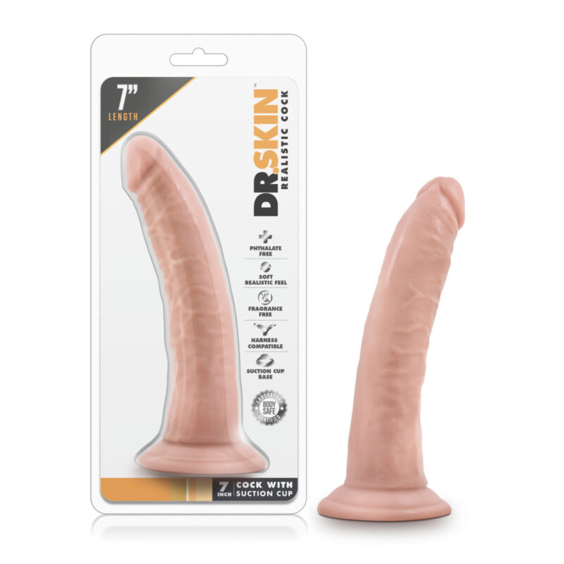 Blush - Dr. Skin - 7 Inch Cock With Suction Cup