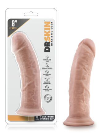 Blush - Dr. Skin - 8 Inch Cock With Suction Cup