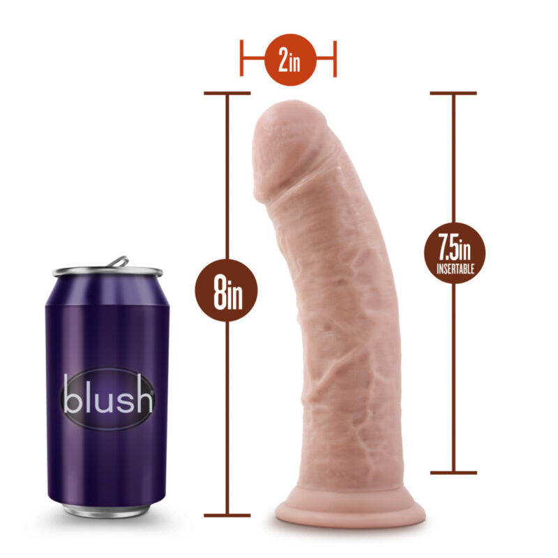 Blush - Dr. Skin - 8 Inch Cock With Suction Cup