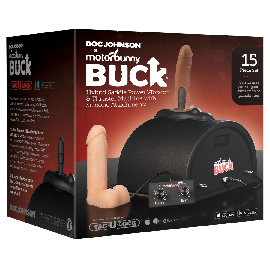 Doc Johnson x Motorbunny - BUCK Sex Machine