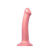 Strap-On-Me - Mono Density Dildo - Metallic Rose