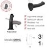 Strap-On-Me - Mono Density Dildo - Metallic Rose