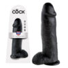 King Cock - 12" Cock w Balls Black