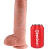 King Cock - 11" Cock w Balls Flesh