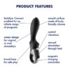 Satisfyer - App-Control - Heat Climax P-Spot Vibrator