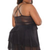 Sheer Layered Babydoll & G-String Set