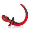 Oxballs - Red Swirl Puppy Tail Plug
