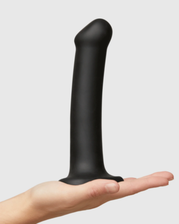 Strap-On-Me - Dual Density Bendable Dildo - Black
