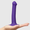 Strap-On-Me - Dual Density Bendable Dildo - Purple