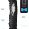 Zeus E-Stim Pro - E-Stim & Vibrating Silicone Shock Dildo