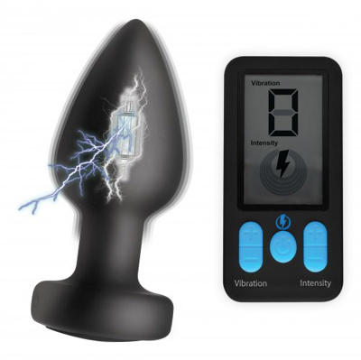 Zeus E-Stim Pro - E-Stim & Vibrating Anal Plug