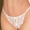 Sexy Lace Crotchless Thong