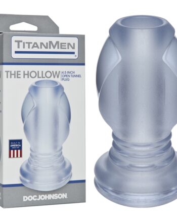 TitanMen - The Hollow - Clear Tunnel Plug