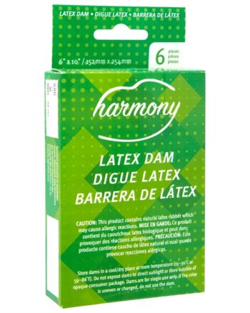 Harmony Latex Dam - 6 Pack