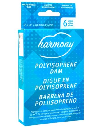 Harmony Polyisoprene Latex-Free Dam - 6 Pack