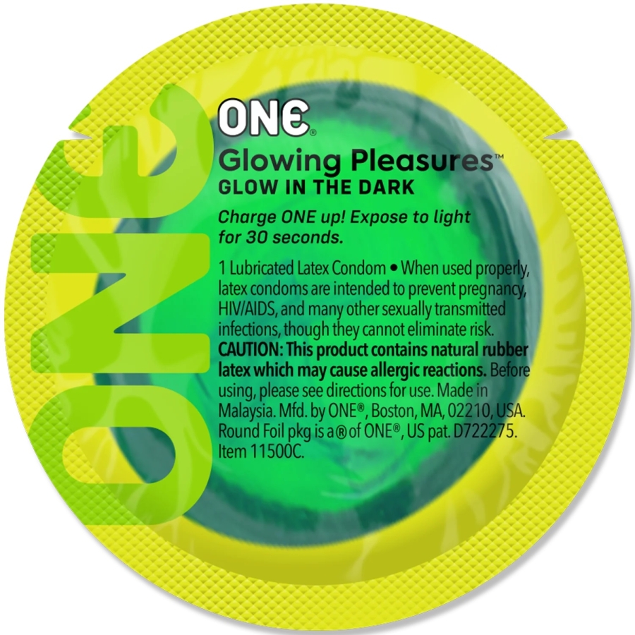 ONE Condom - Glowing Pleasures Condoms