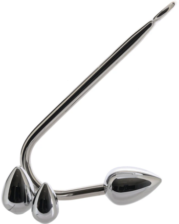 Master Series Stainless Steel Anal Hook Trainer