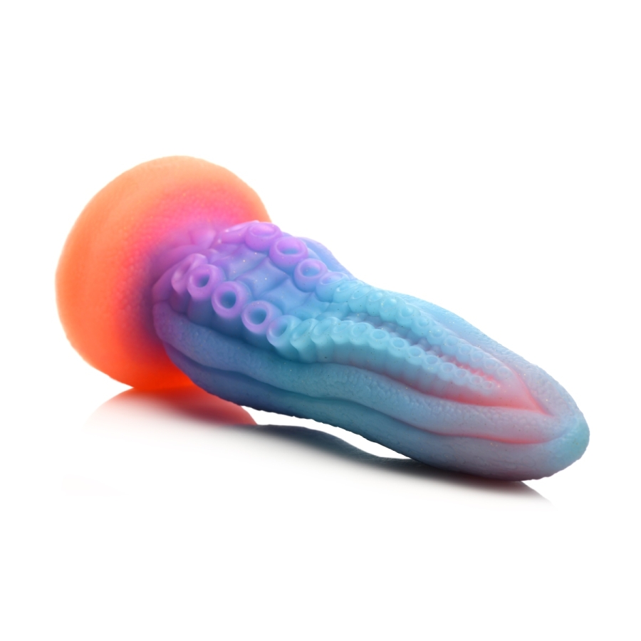Creature Cocks - Glow-in-the-Dark Tenta-Cock Silicone Dildo