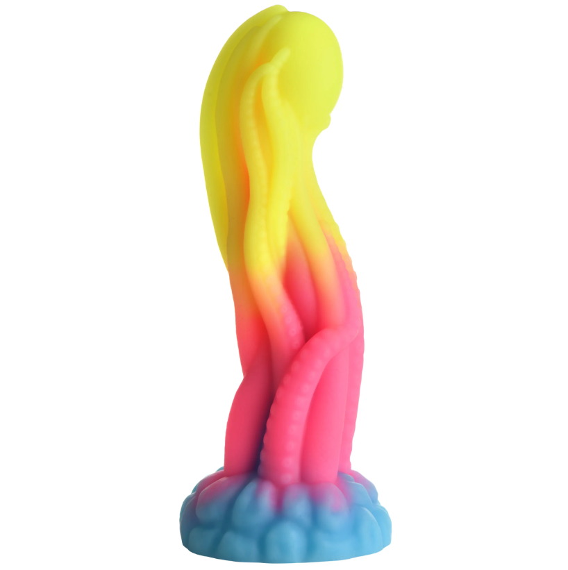 Creature Cocks - Glow-In-The-Dark Tenta-Glow Silicone Dildo