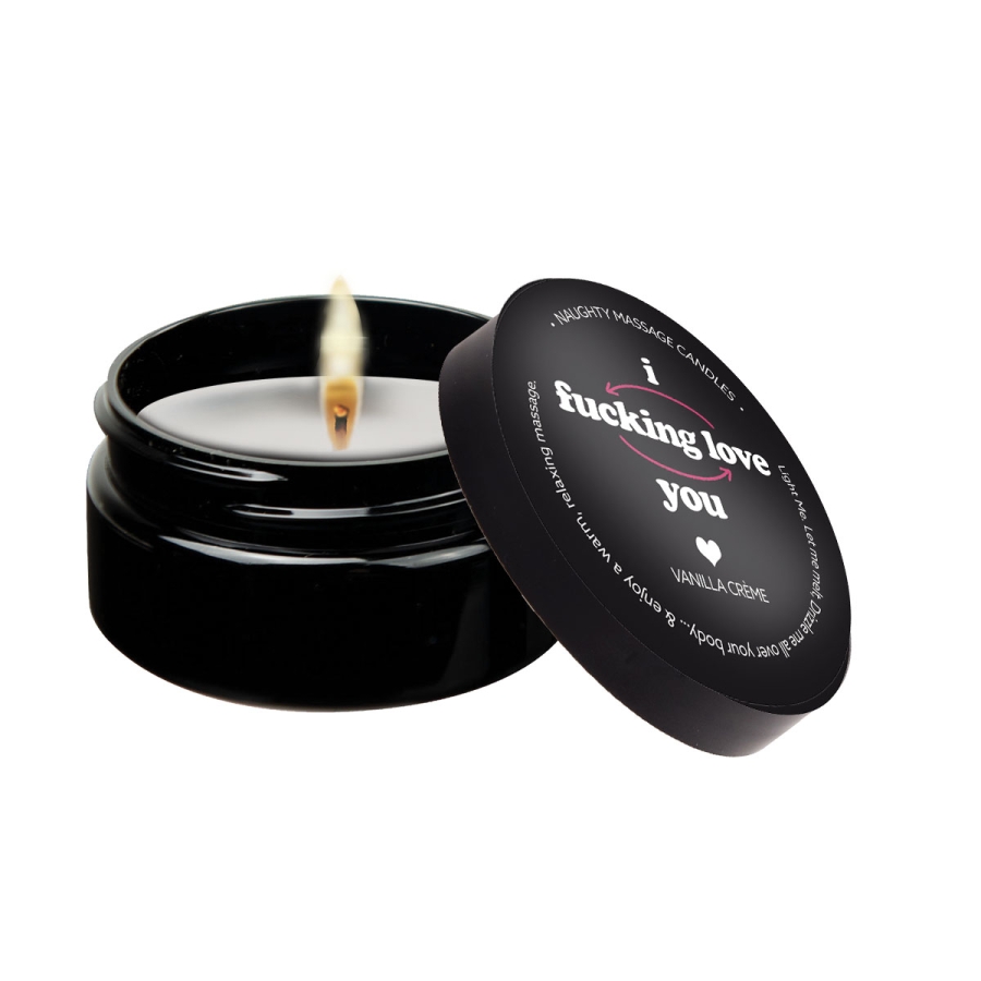 Kama Sutra - Vanilla Creme Naughty Massage Candles