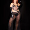 Flare Mesh Pants
