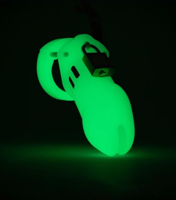 CBX-6000 - Glow 3 1/4" Chastity Cage