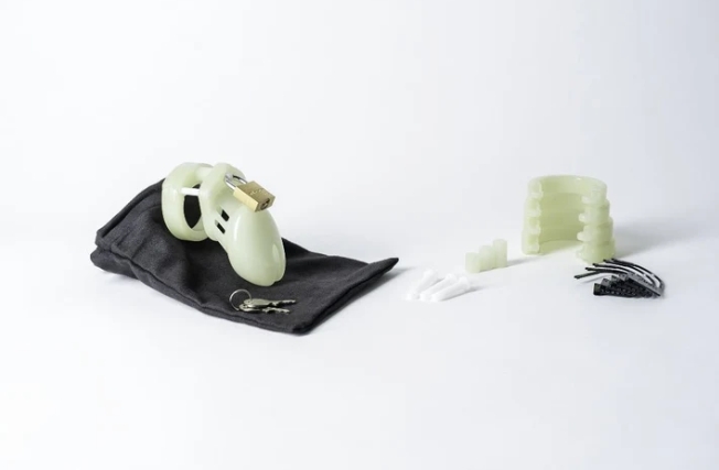 CBX-6000S - Glow 2 1/2" Chastity Cage