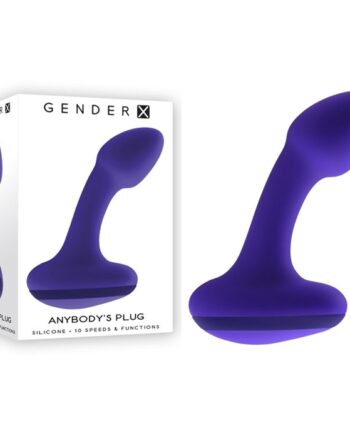 Gender X - Anybody's Plug - Anal Vibrator