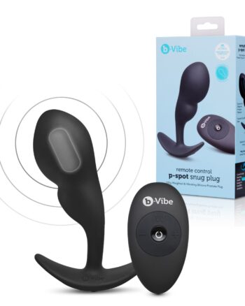 b-Vibe - Remote Control P-Spot Snug Plug - Medium
