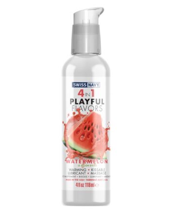 Swiss Navy Playful Flavors 4 In 1 Watermelon